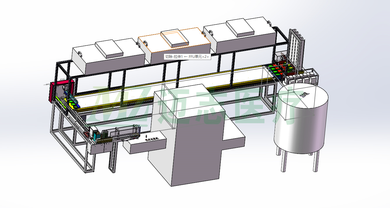 培養皿灌裝生產線